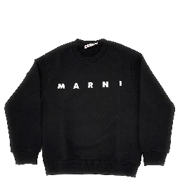 Logo print crewneck sweatshirt