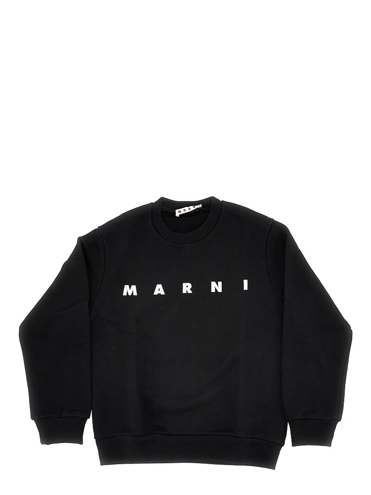 Logo print crewneck sweatshirt