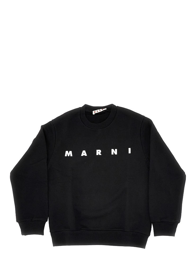 Logo print crewneck sweatshirt