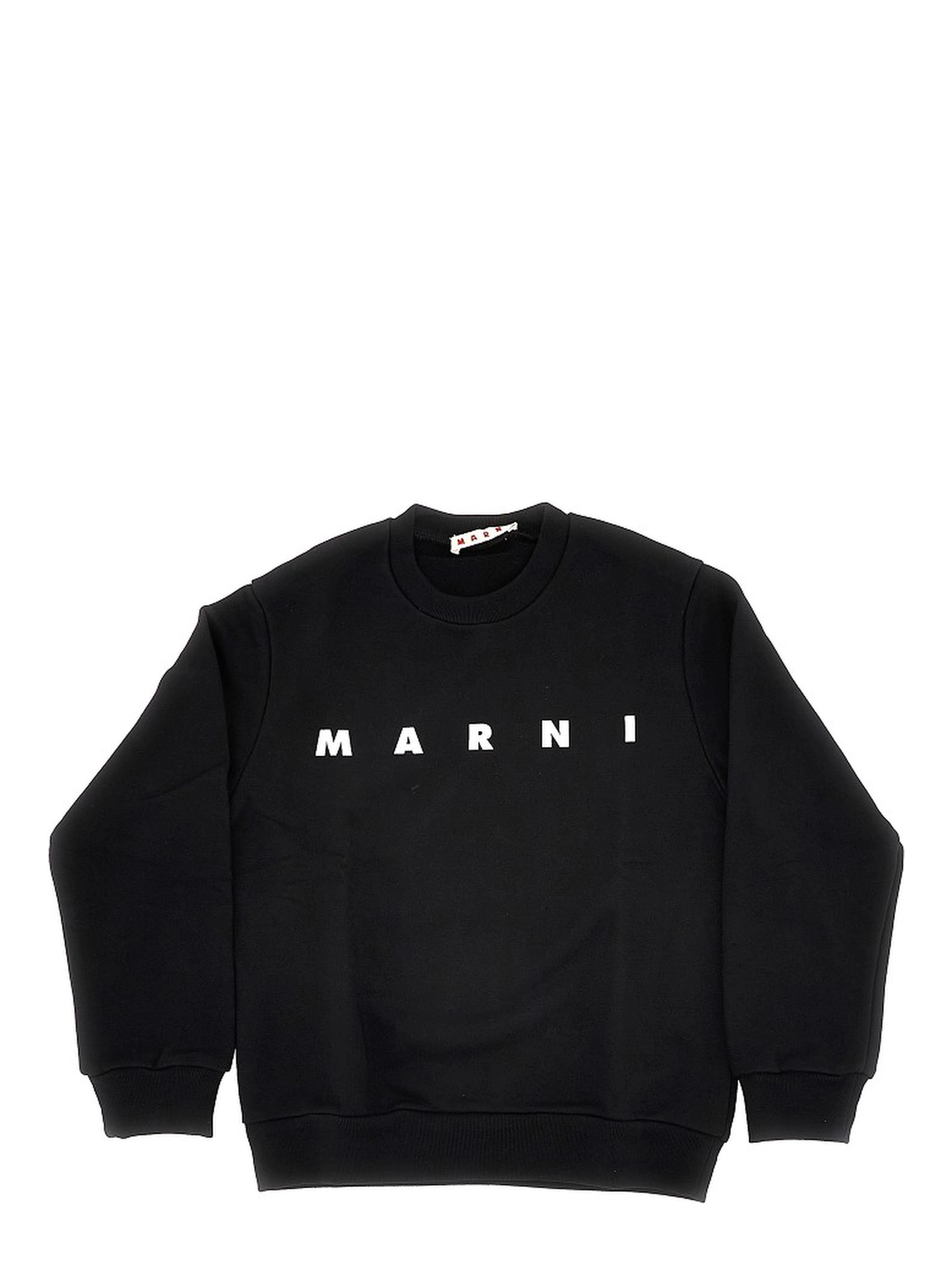 Logo print crewneck sweatshirt
