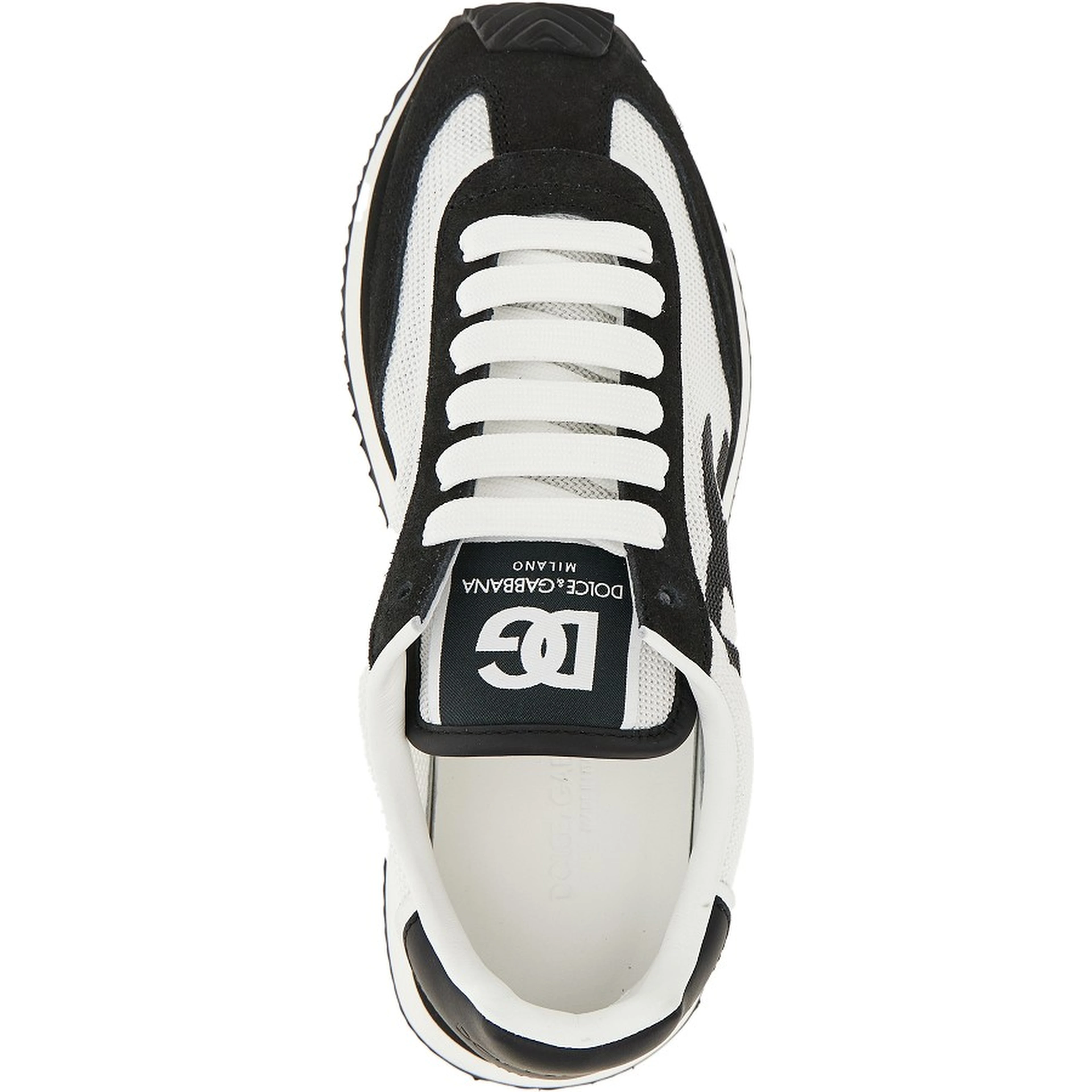 Leather and mesh 'DG CUSHION' sneakers