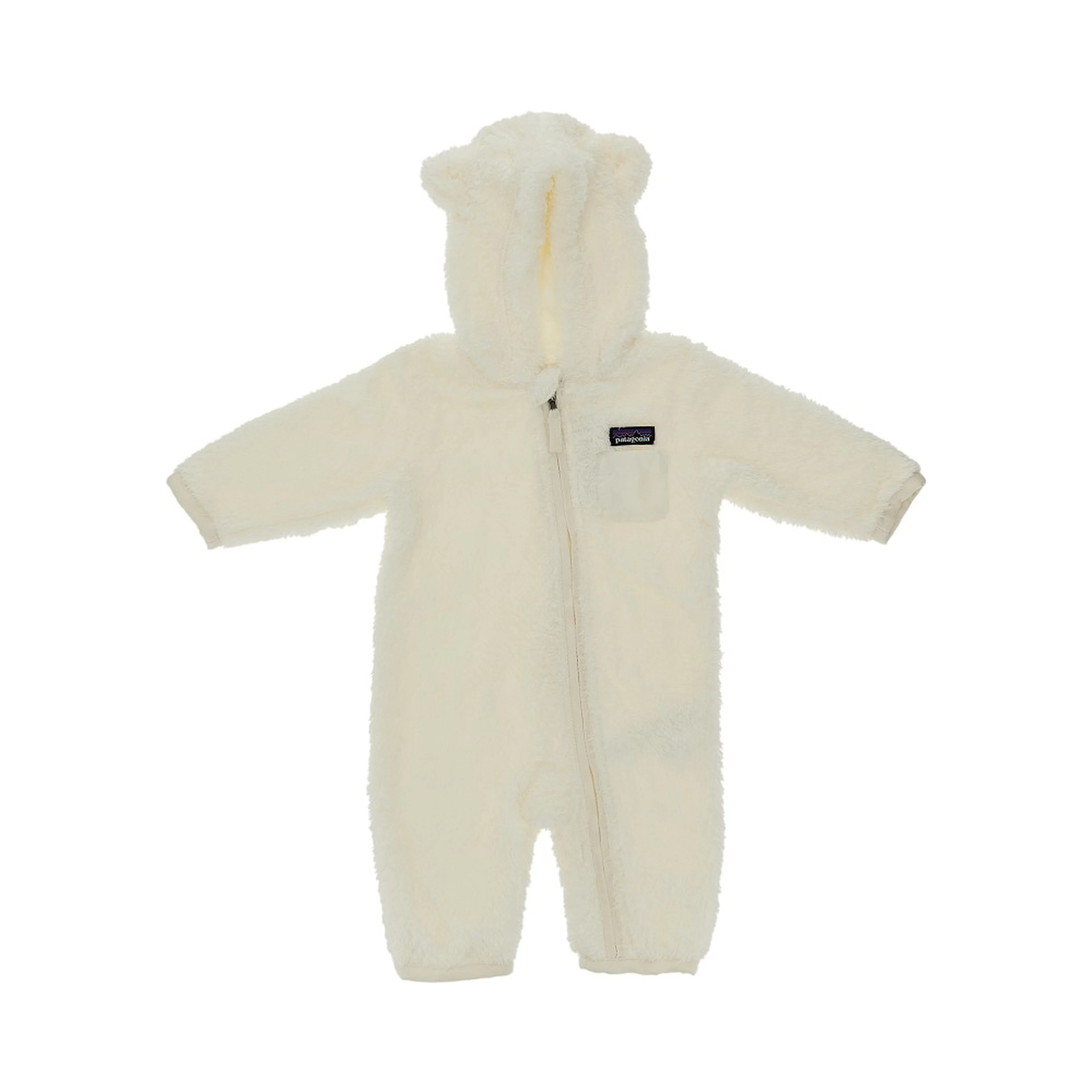 Baby Furry Friends fleece romper suit