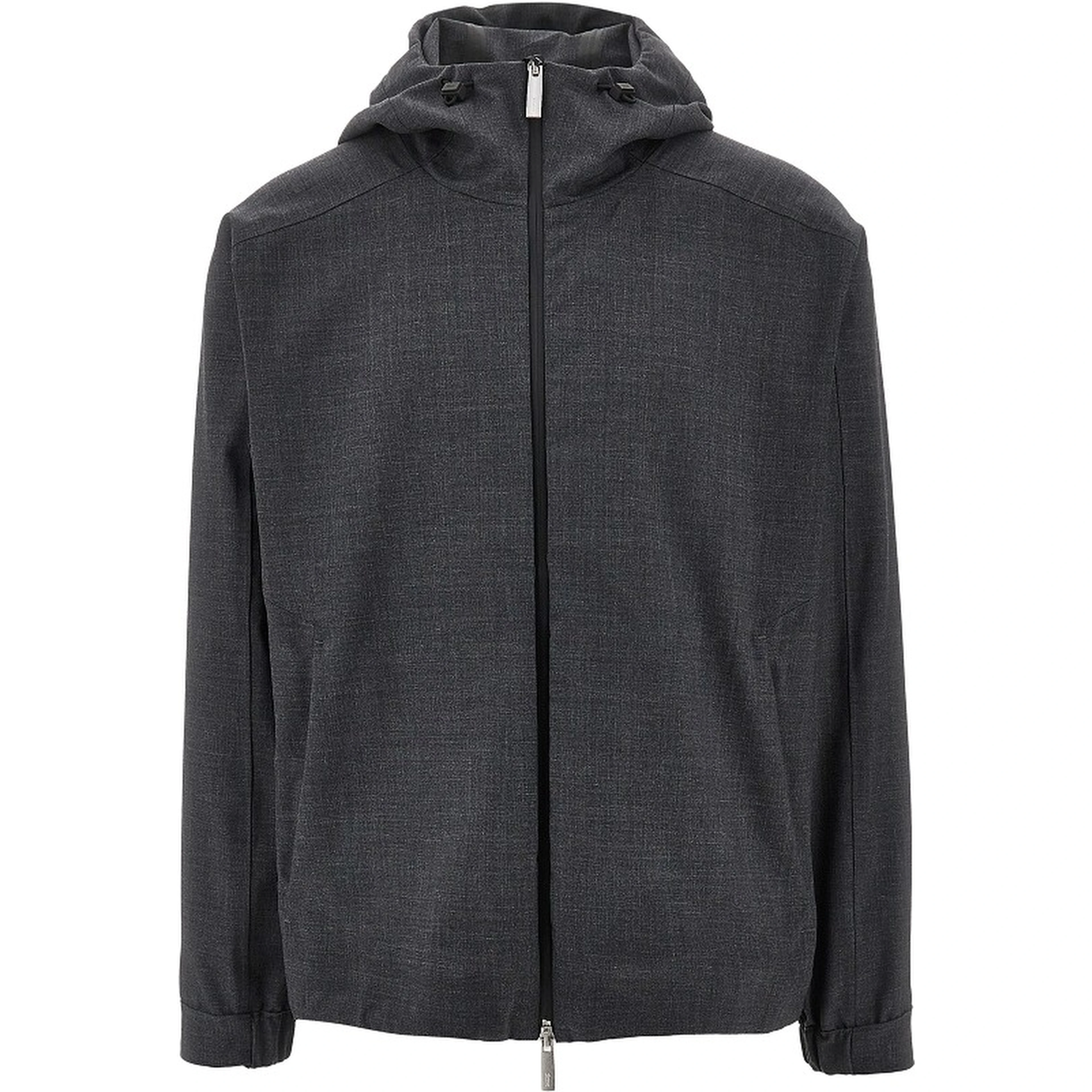 Wool Touch Laminar bluson jacket