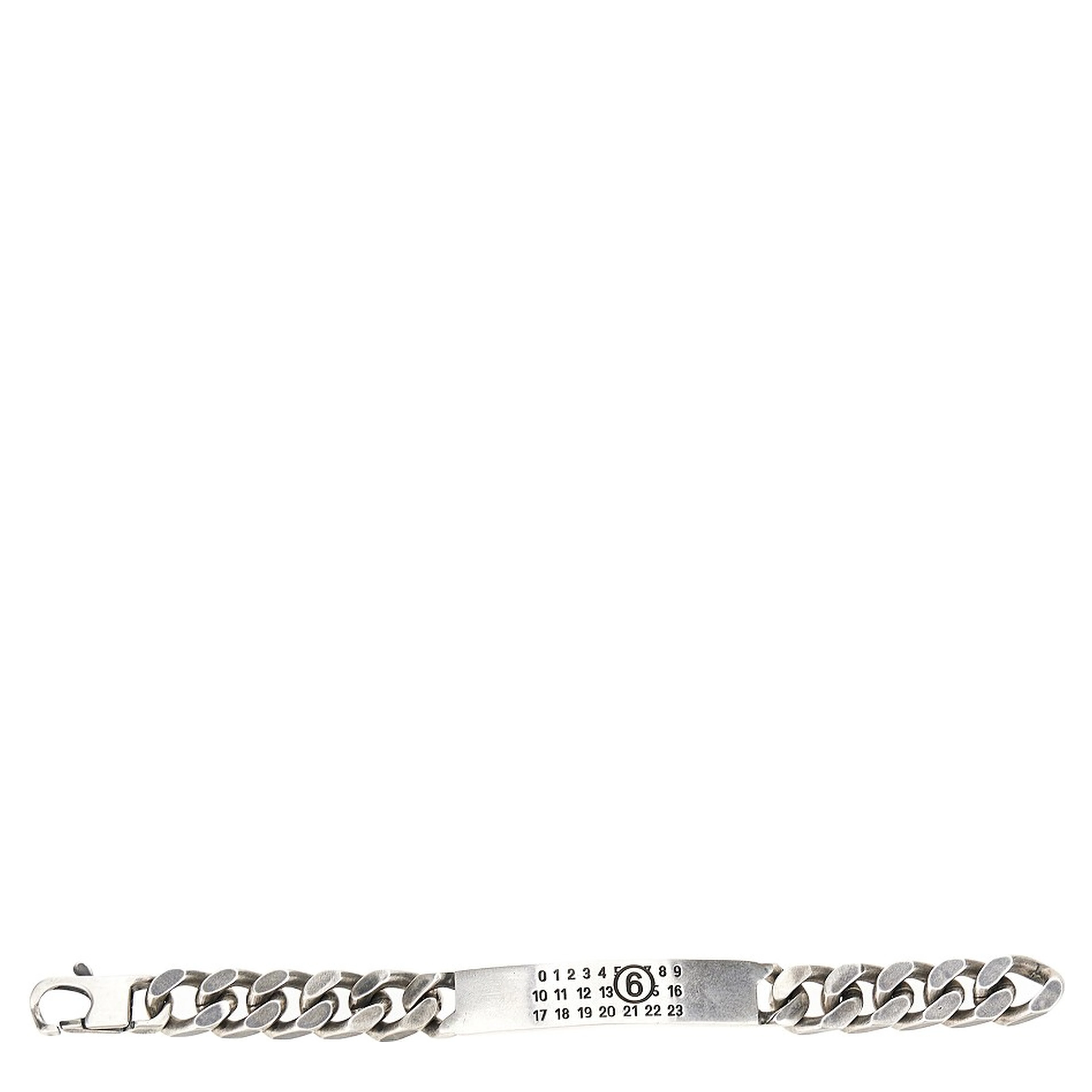 Logo plate bracelet
