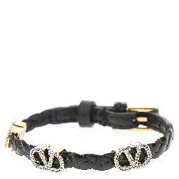 'VLogo Signature' leather bracelet