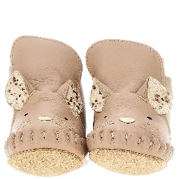 'Kapi' leather baby boots