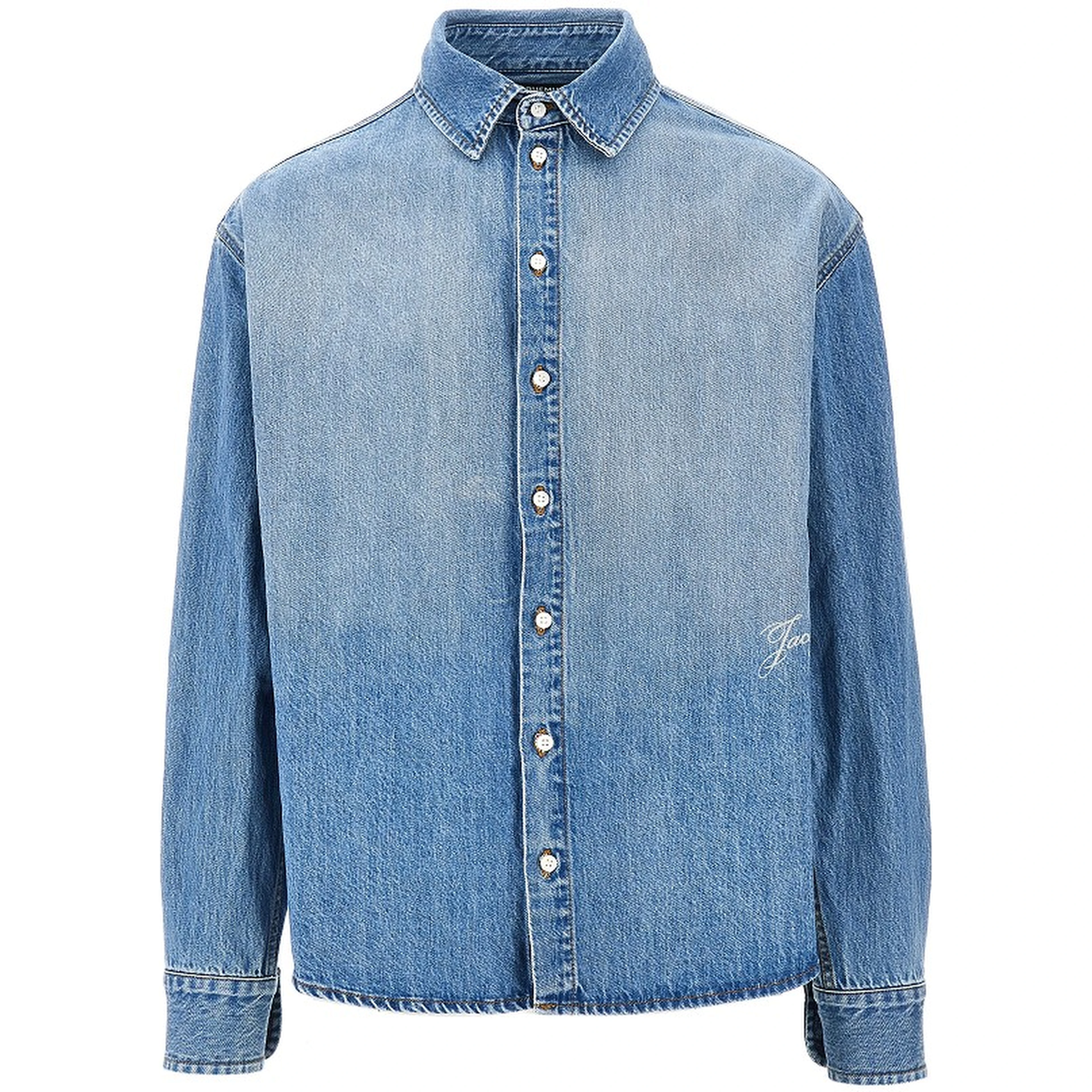 'de-Nîmes Simon' denim shirt