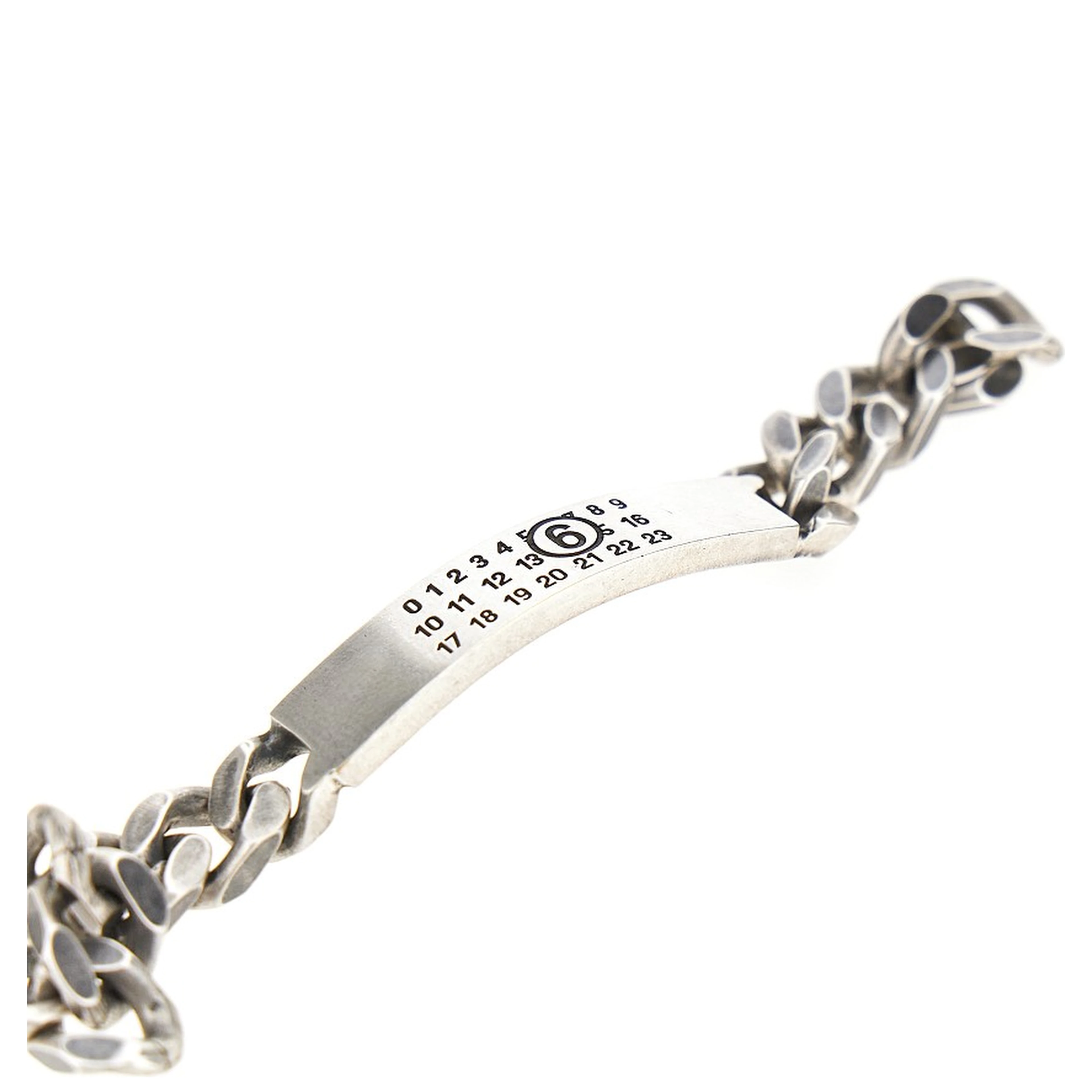 Logo plate bracelet