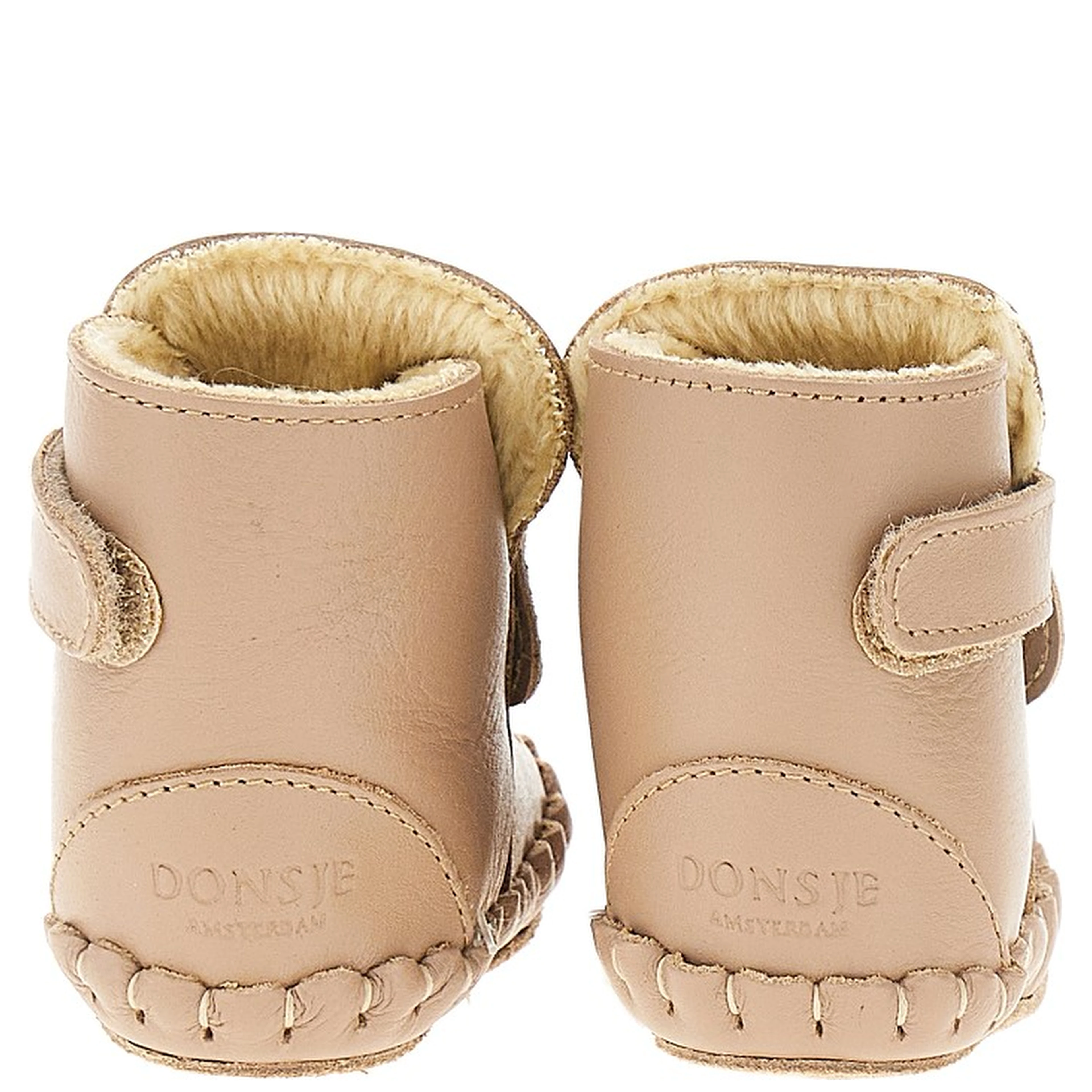 'Kapi' leather baby boots