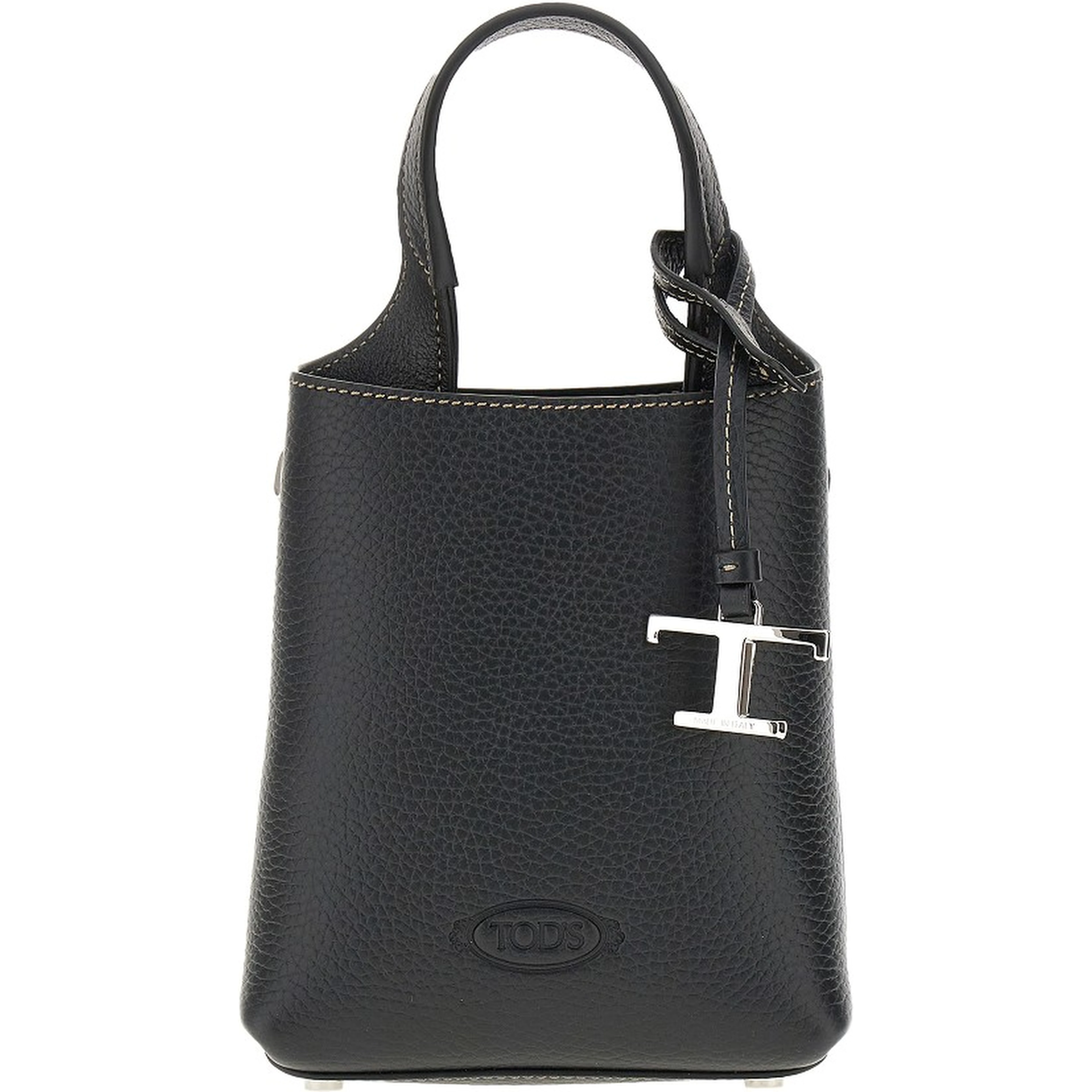 T Timeless charm leather micro bag