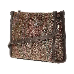 Paisley pouch with Pegaso patch