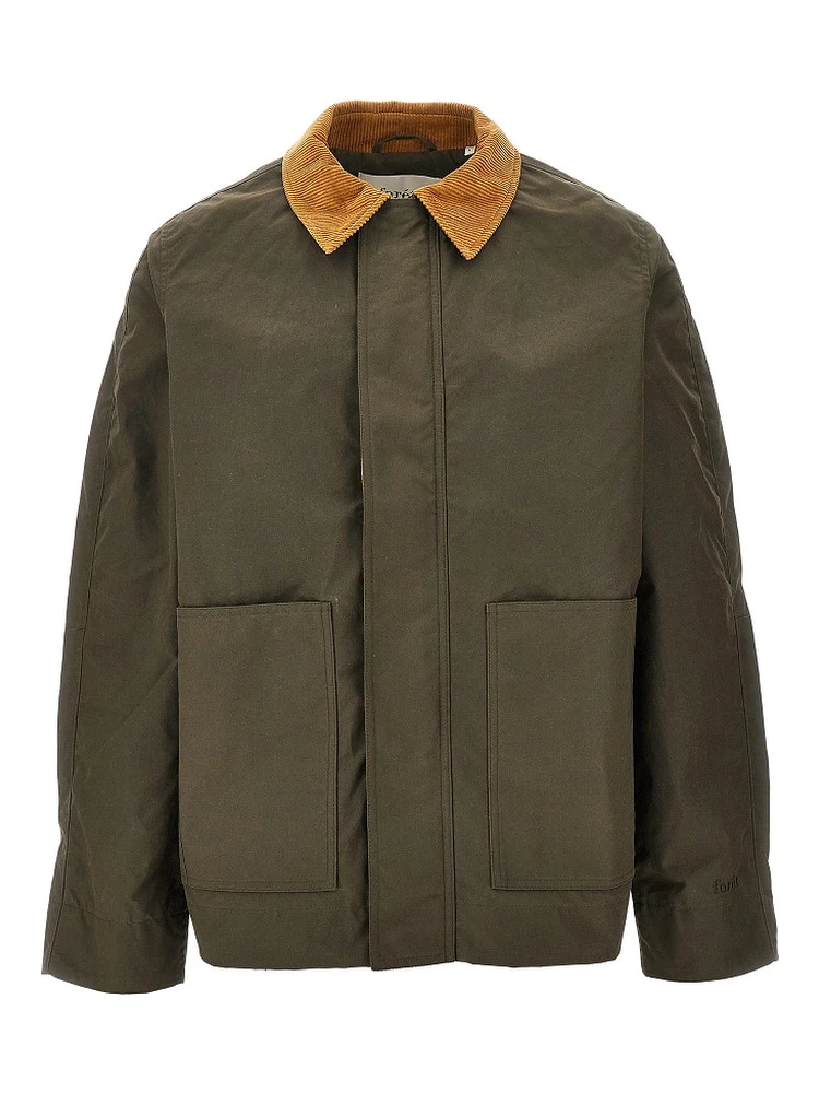 Waxed cotton jacket