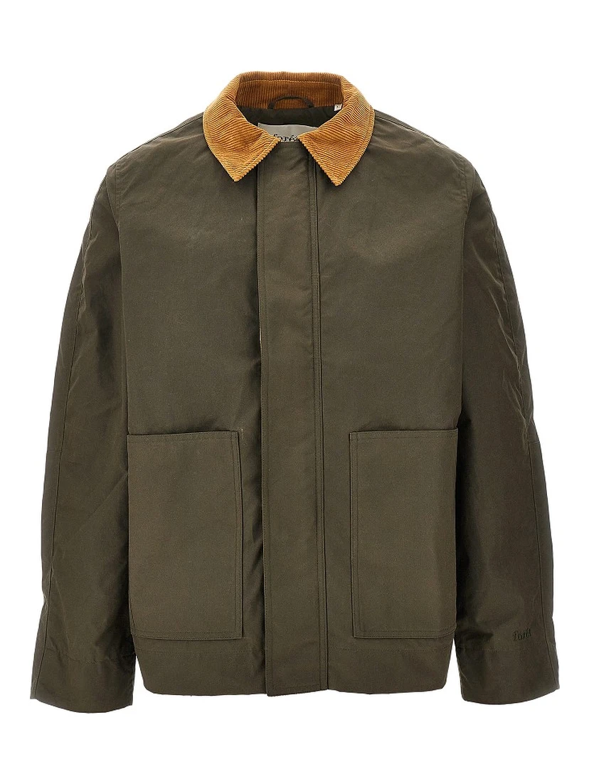 Waxed cotton jacket