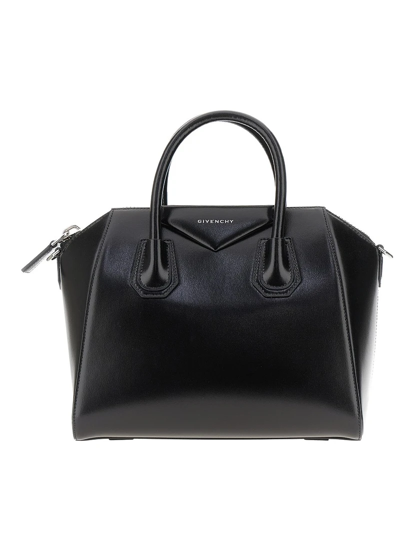 Leather small 'Antigona' bag