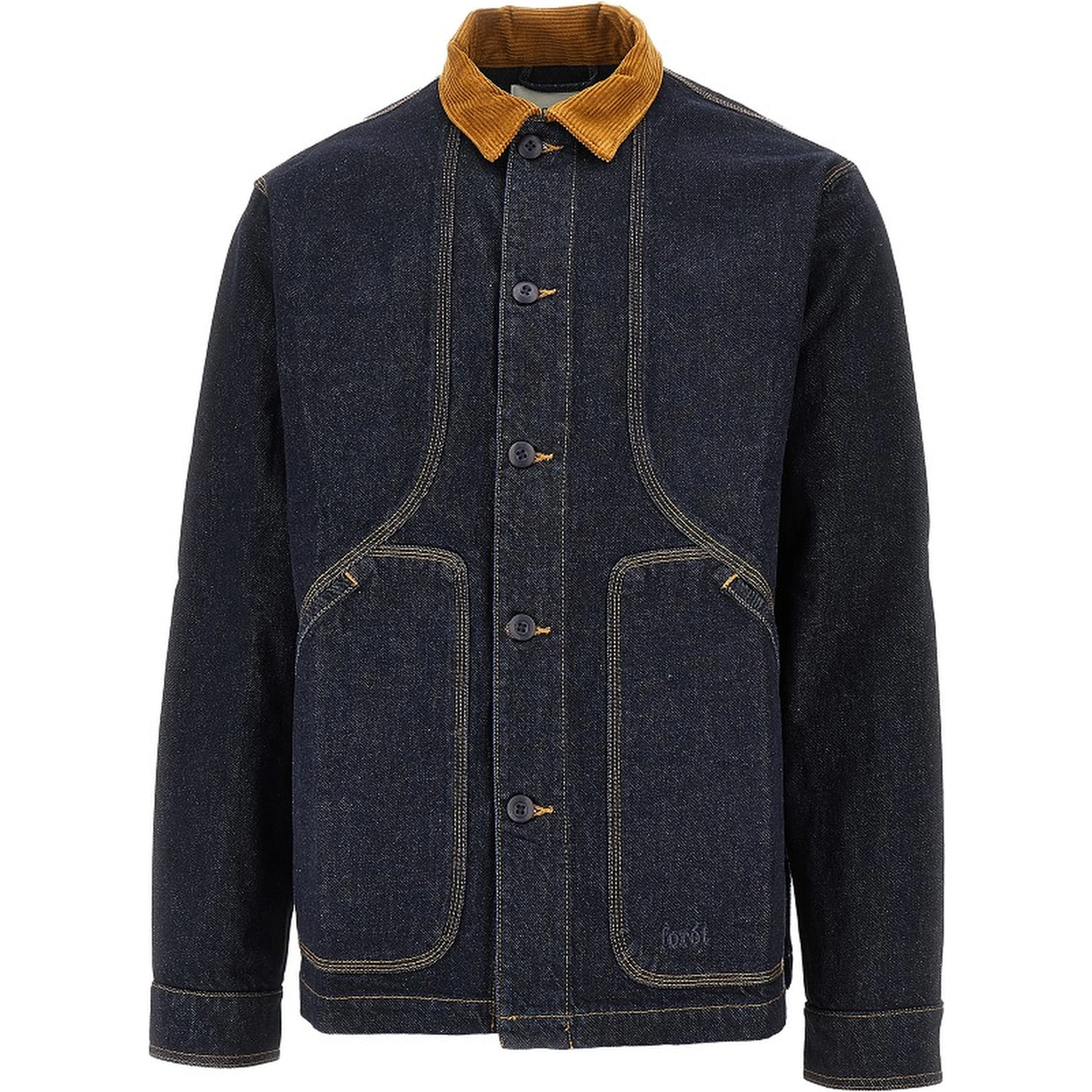 'Berry' denim overshirt