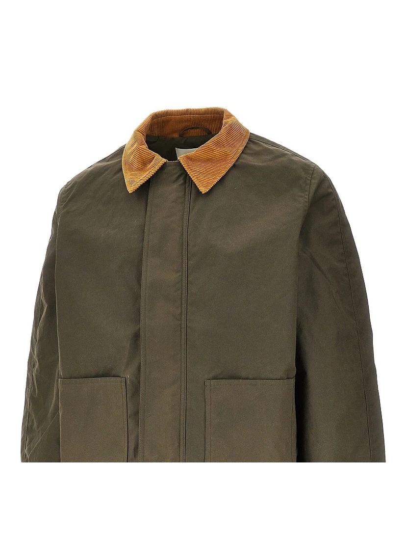 Waxed cotton jacket