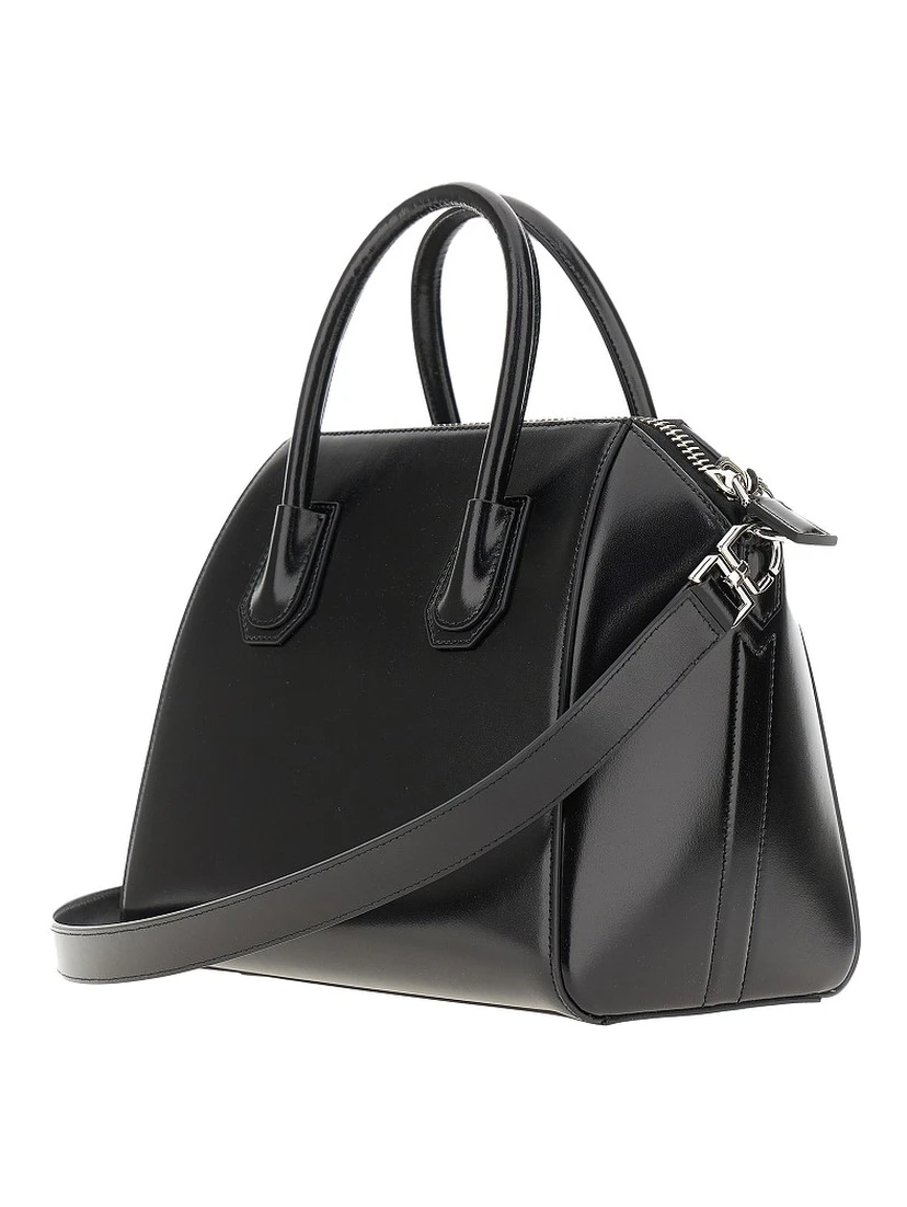 Leather small 'Antigona' bag