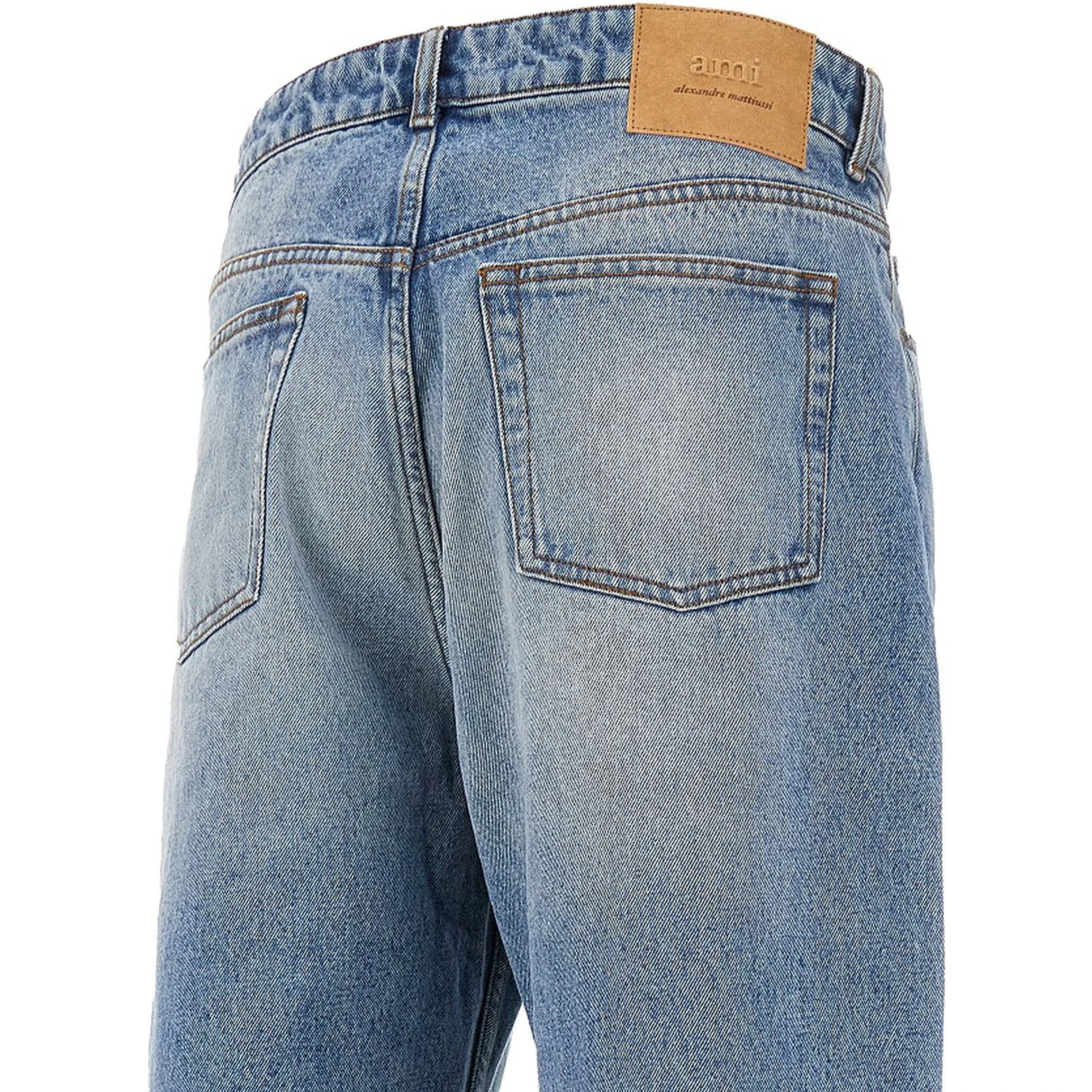 Large Fit five-pocket jeans