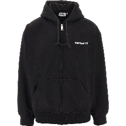 'Archive Lines' full-zip hoodie