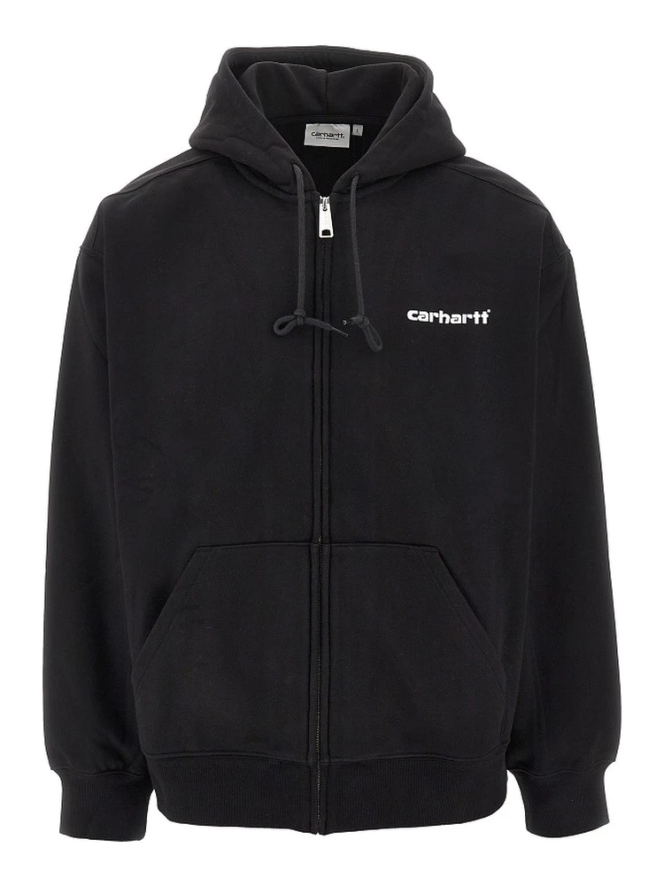 'Archive Lines' full-zip hoodie