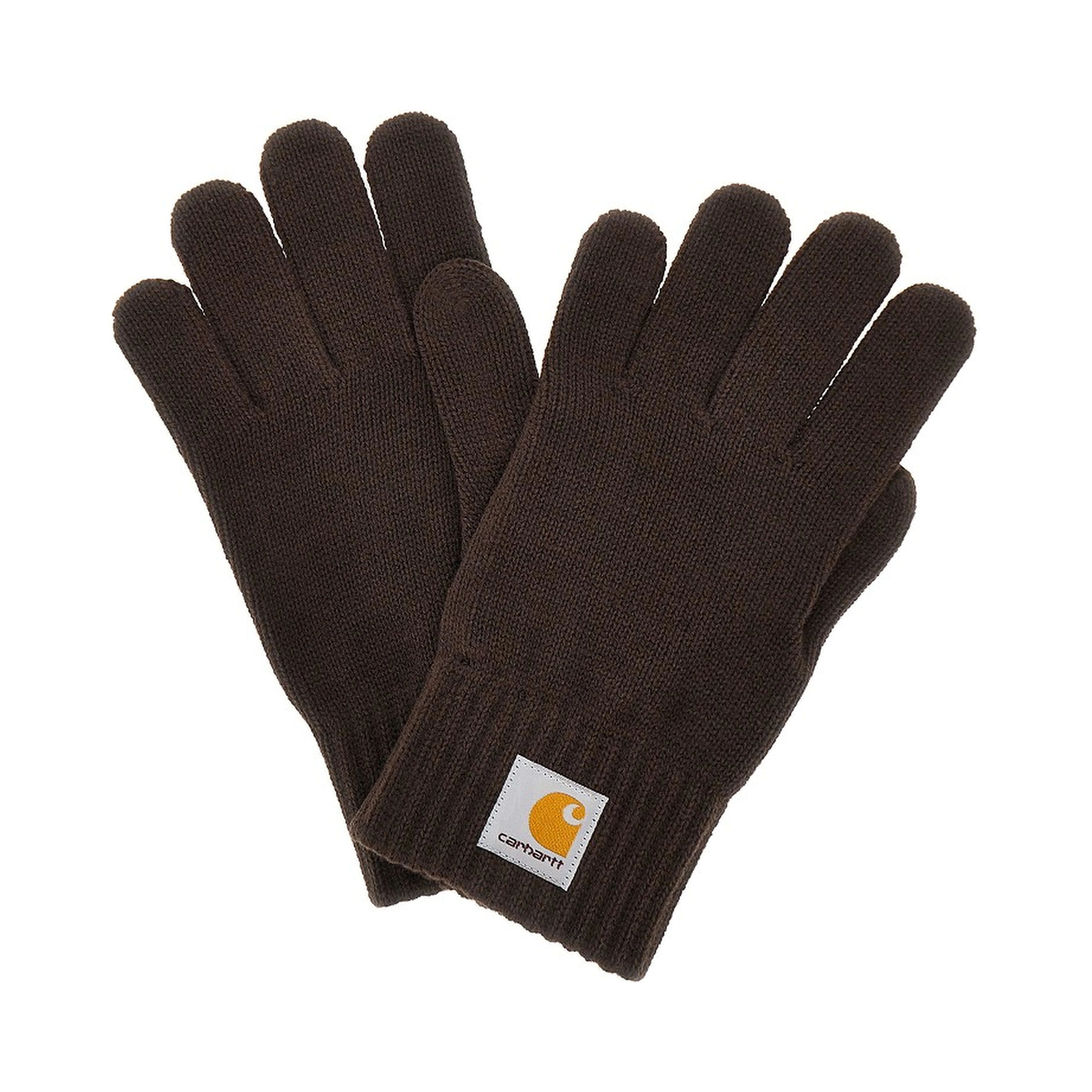 'Watch' knitted gloves