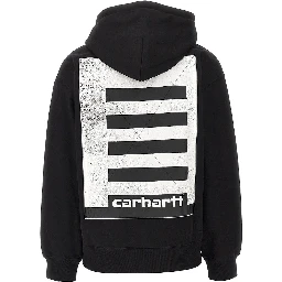 'Archive Lines' full-zip hoodie