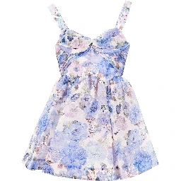 'Rebellion' floral mini dress