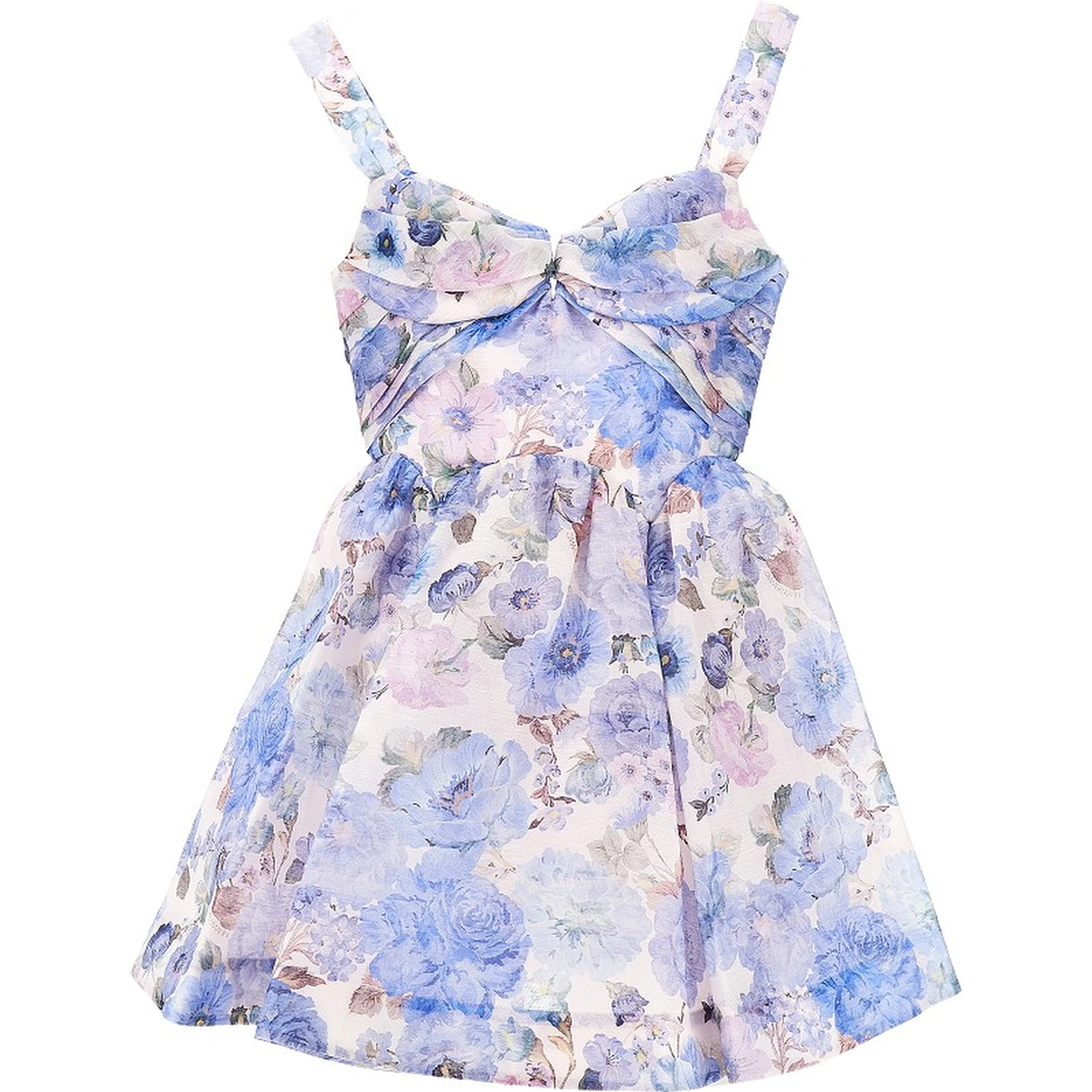 'Rebellion' floral mini dress