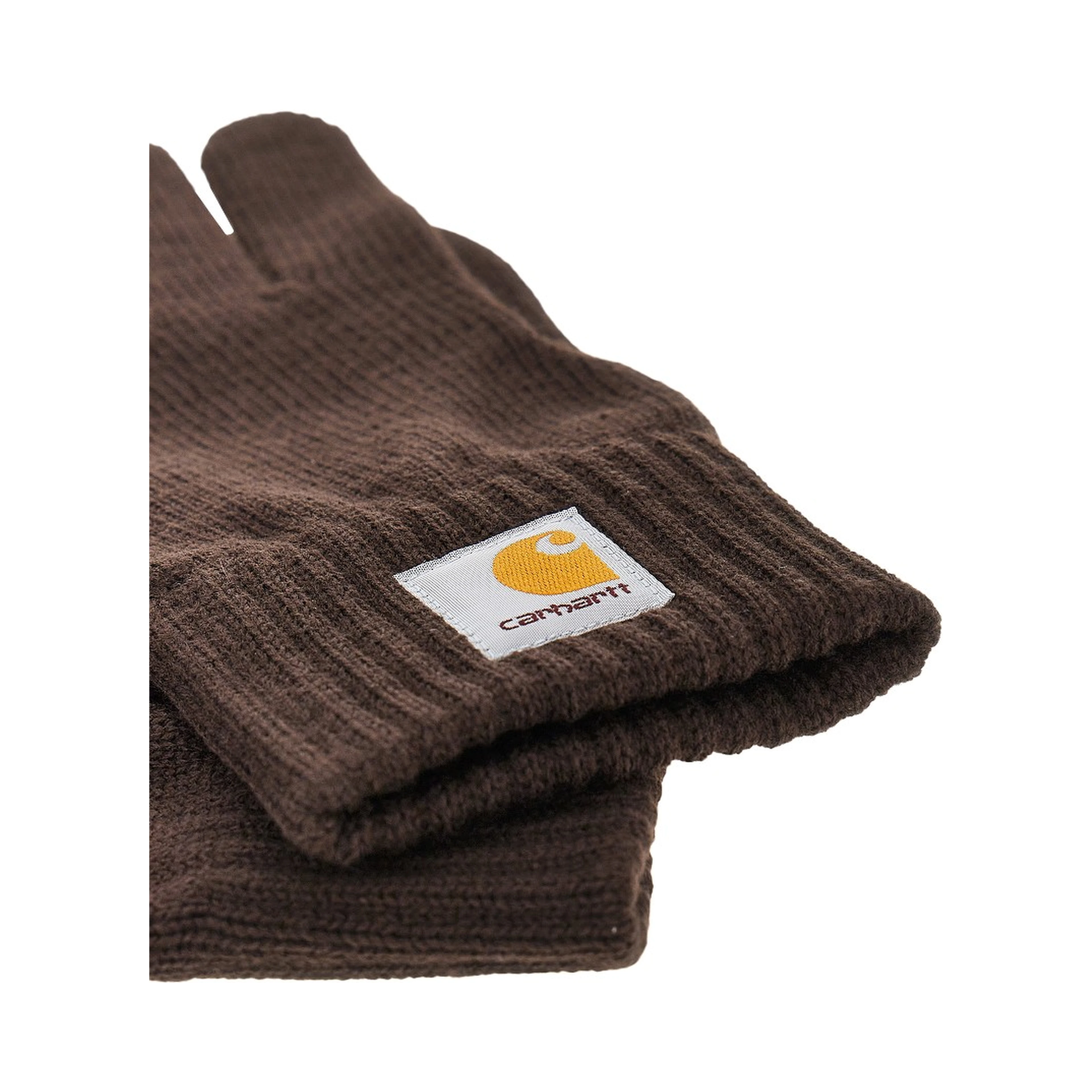 'Watch' knitted gloves