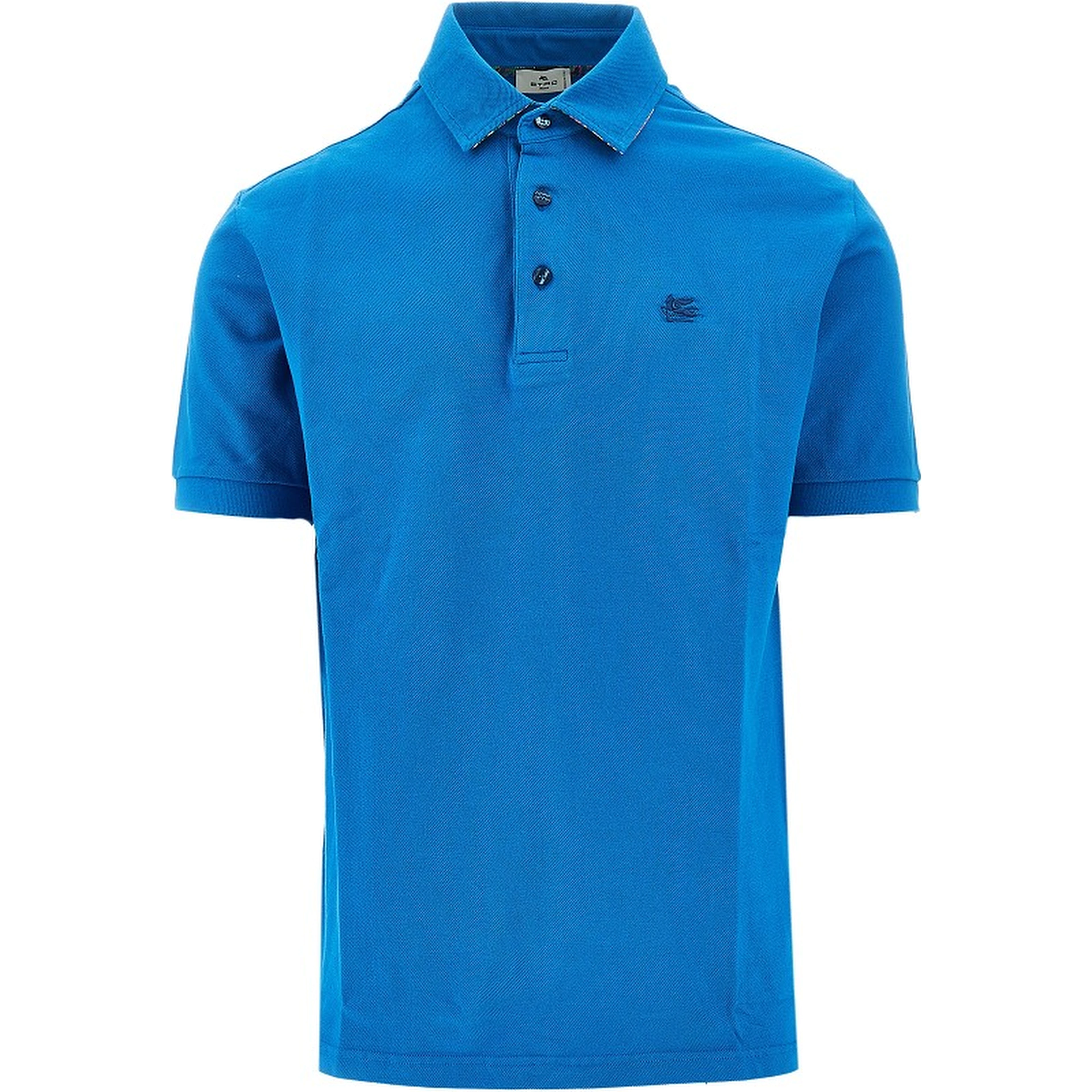 Piquet polo shirt with Pegaso embroidery