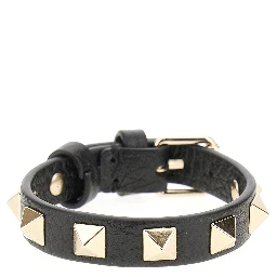'Rockstud' leather bracelet