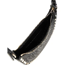 Grain leather mini 'Rockstud' hobo bag