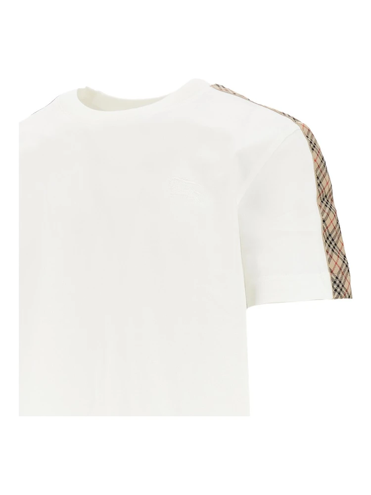 T-shirt with Check trimmings alternative