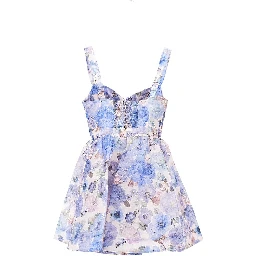 'Rebellion' floral mini dress