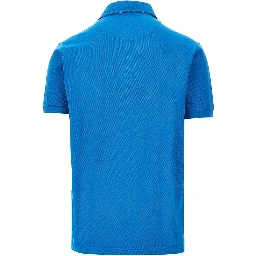 Piquet polo shirt with Pegaso embroidery