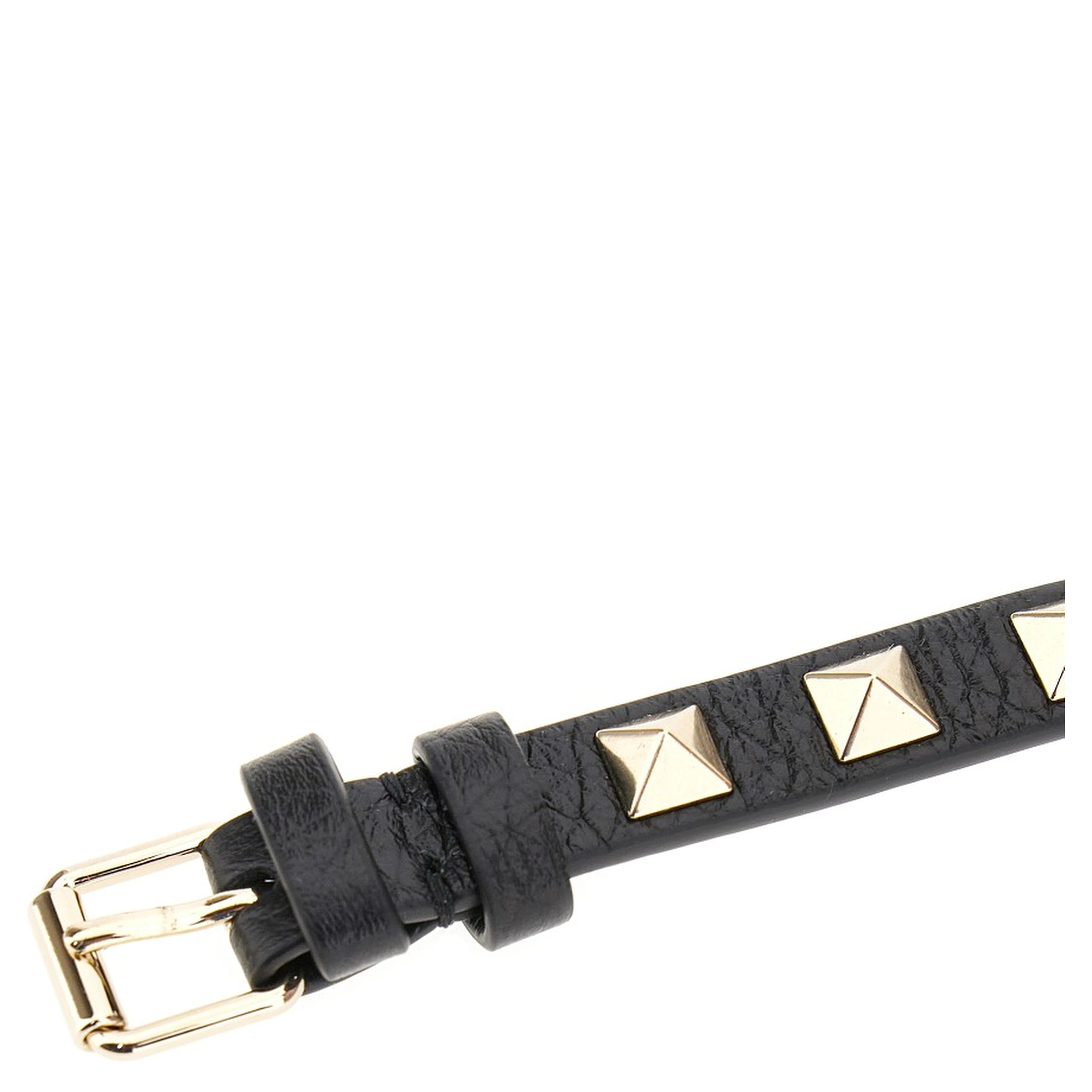 'Rockstud' leather bracelet
