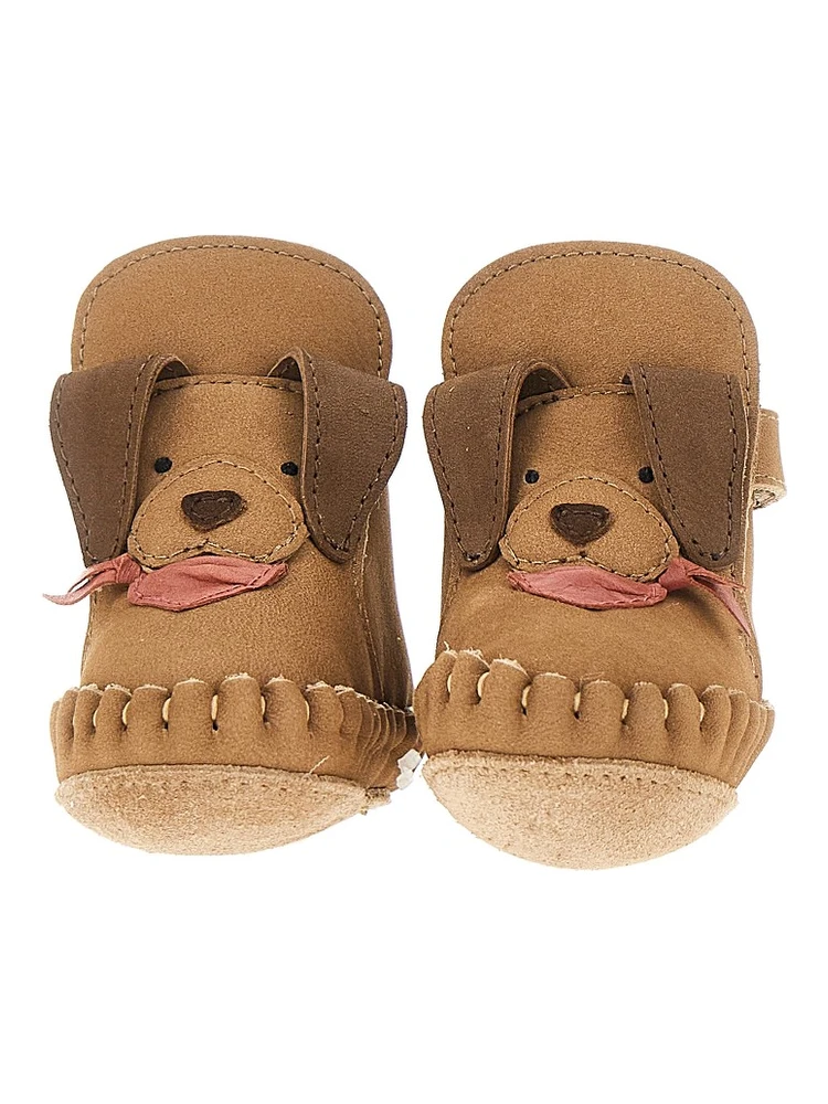 'Kapi' leather baby boots