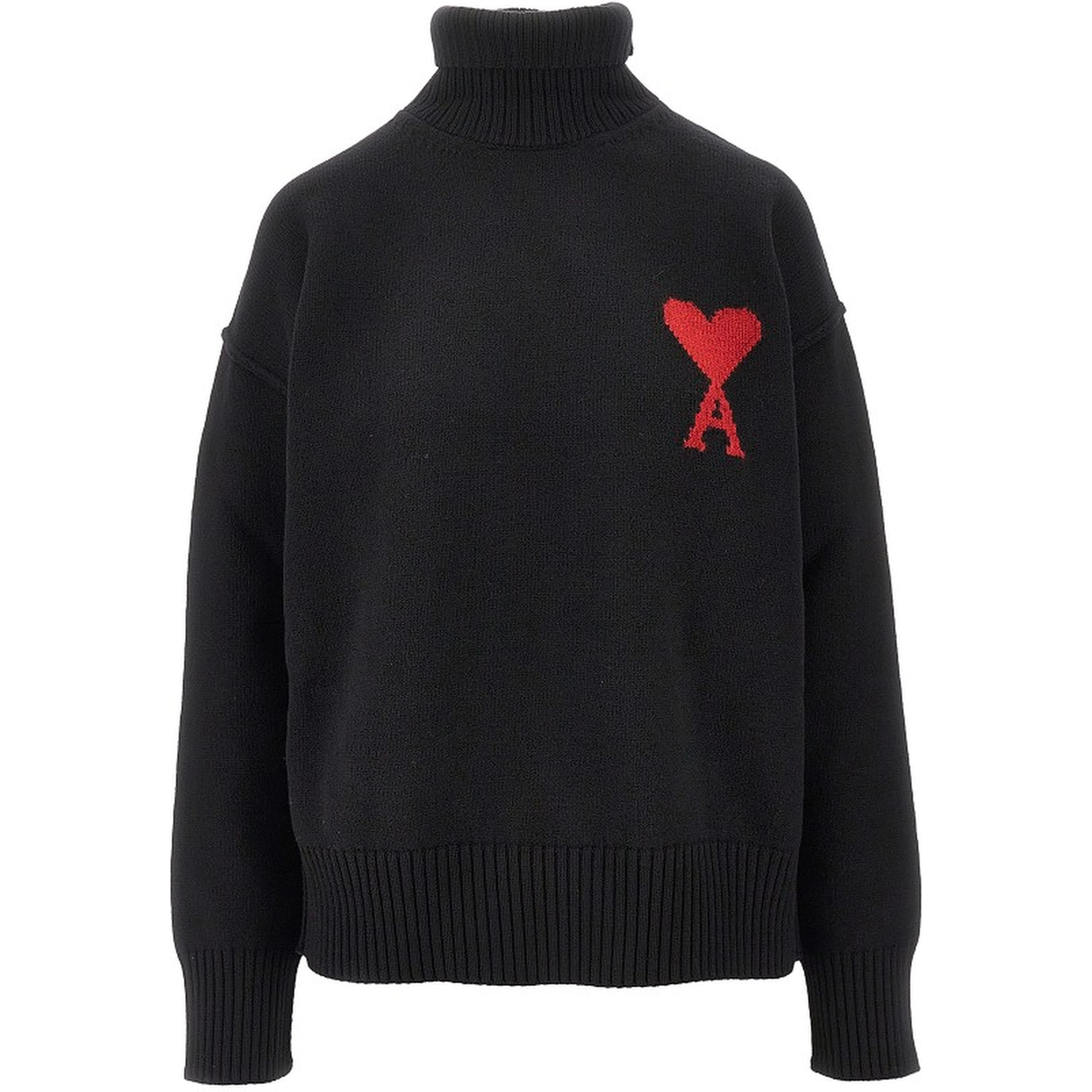 'Ami de Coeur' turtleneck sweater