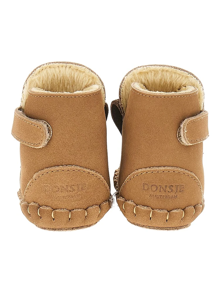 'Kapi' leather baby boots alternative
