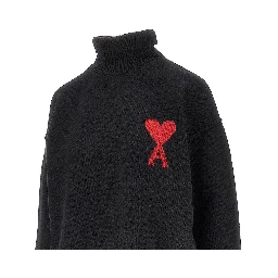 'Ami de Coeur' turtleneck sweater