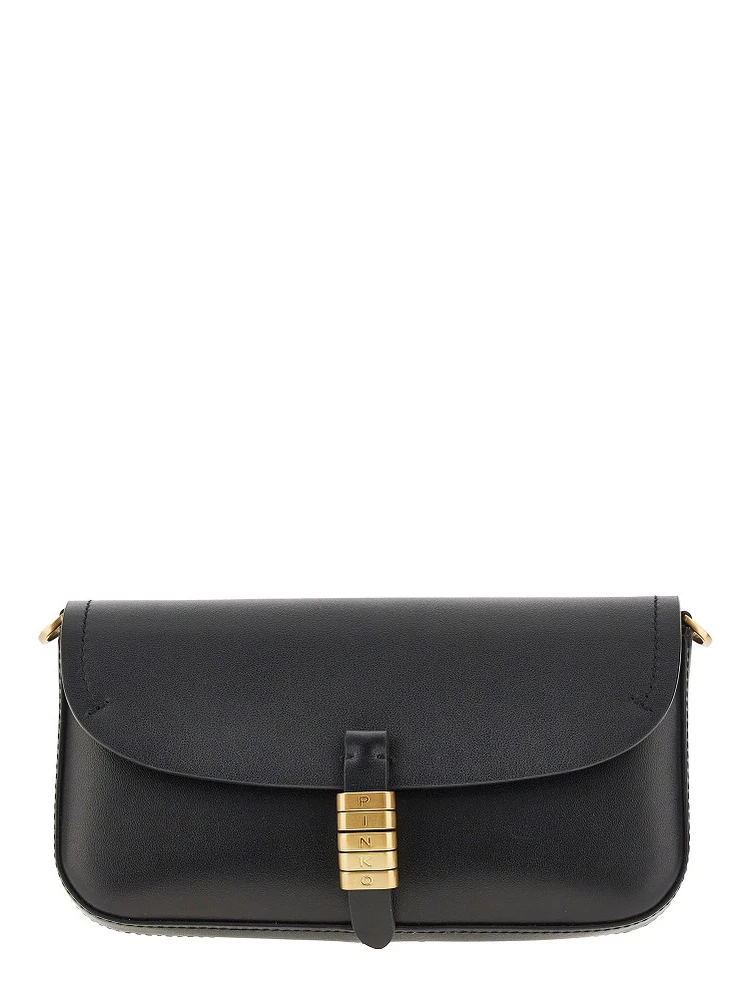 'Saddle Flat' leather pouch