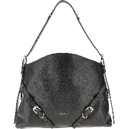 Leather medium 'Voyou' bag