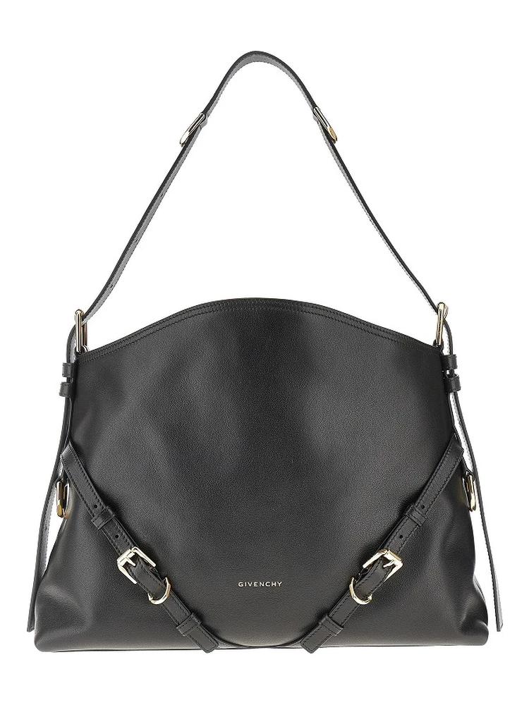 Leather medium 'Voyou' bag