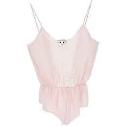 Poplin lingerie top