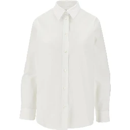 Poplin shirt with EKD embroidery