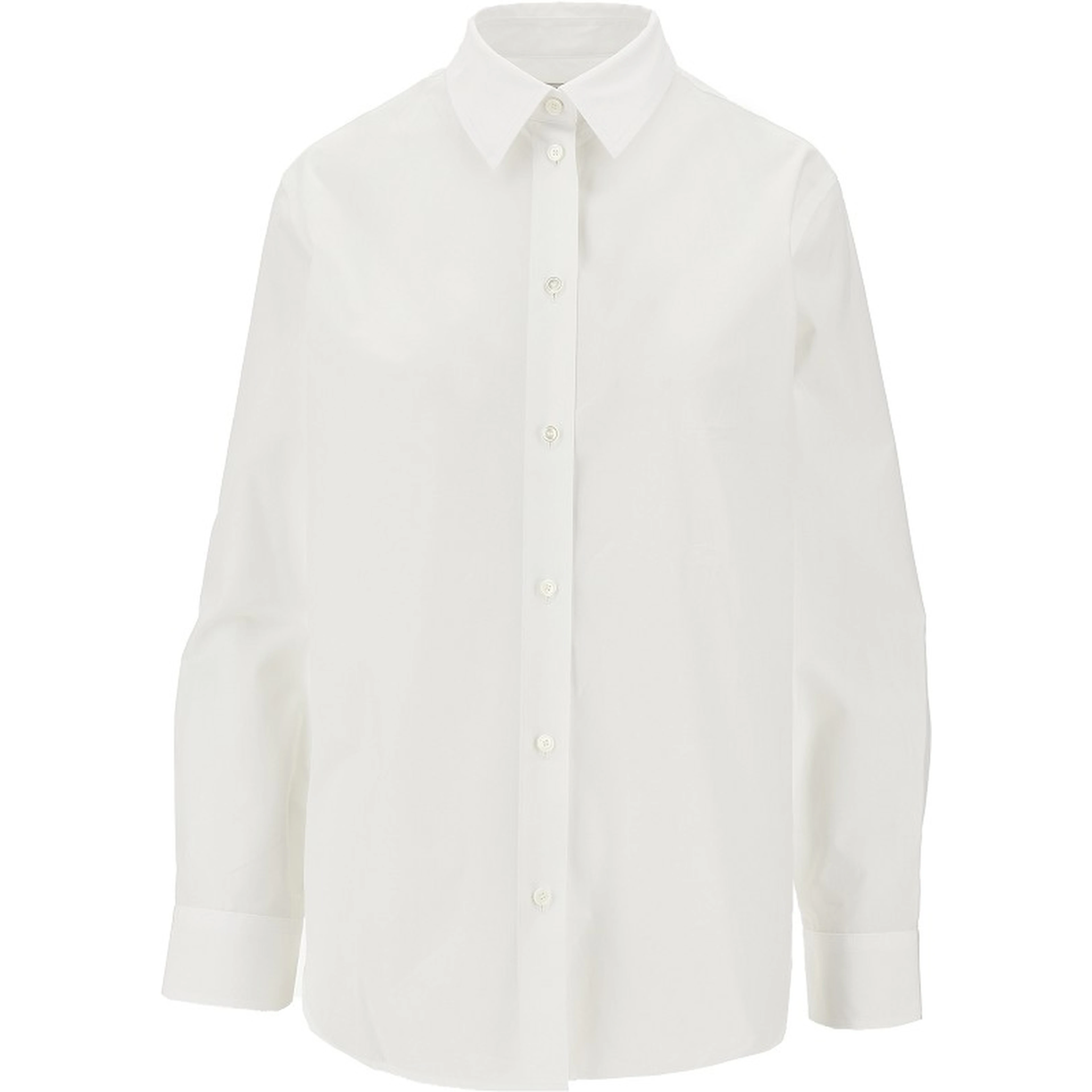 Poplin shirt with EKD embroidery