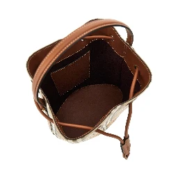 Small bucket bag with Check motif