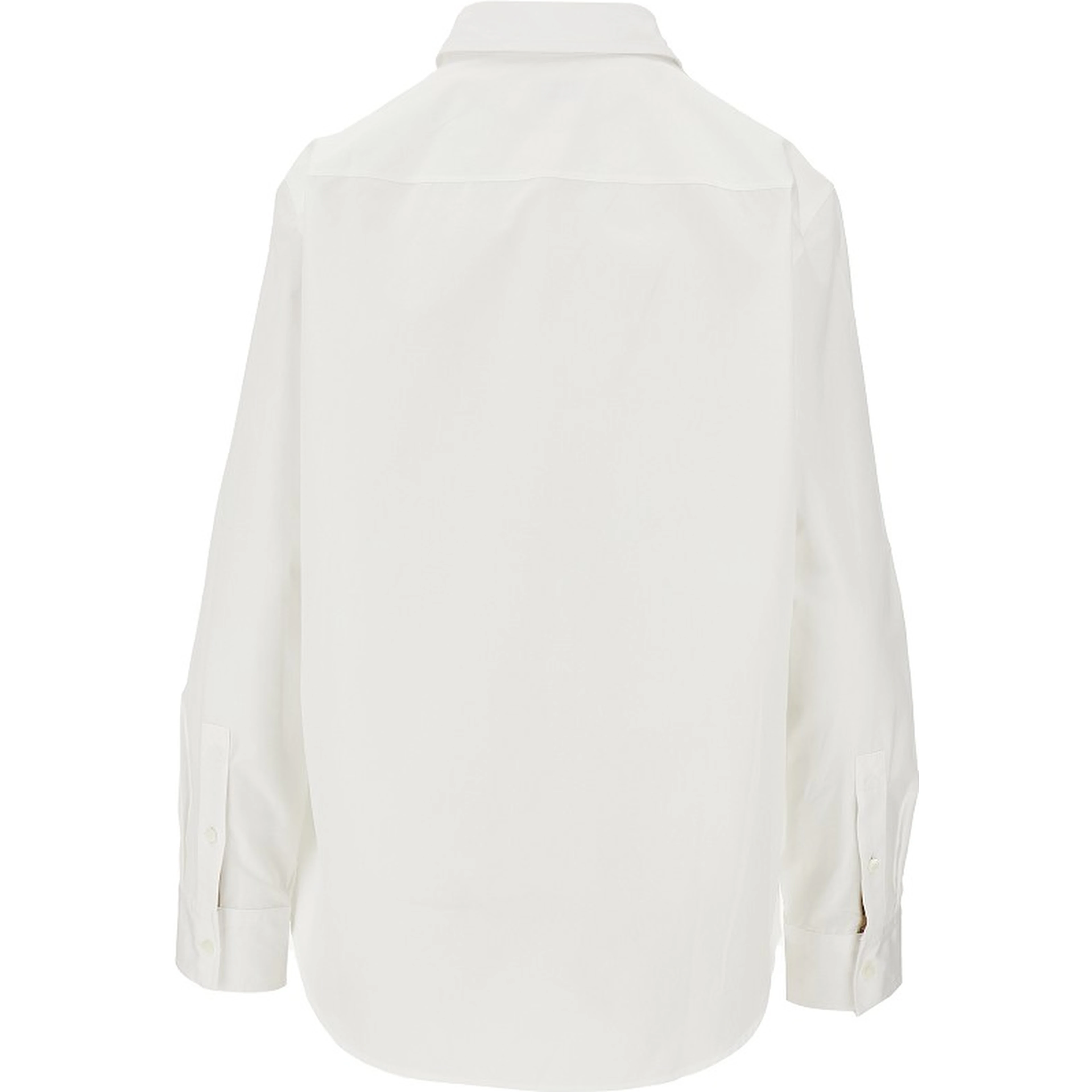 Poplin shirt with EKD embroidery