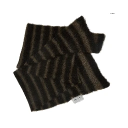 Sciarpa In Lana, Alpaca A Righe