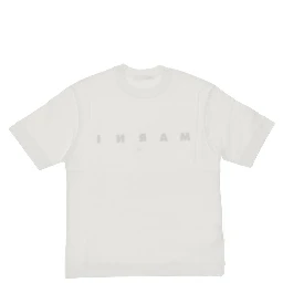Cotton t-shirt with logo print